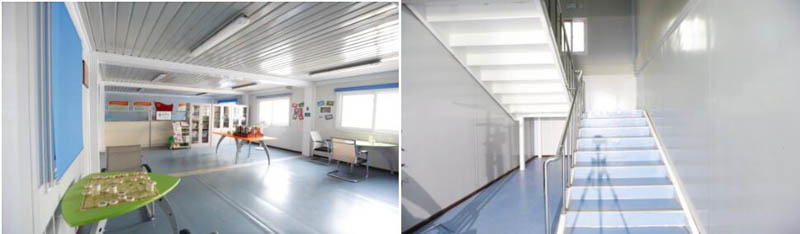 打包式箱房樓梯、活動室