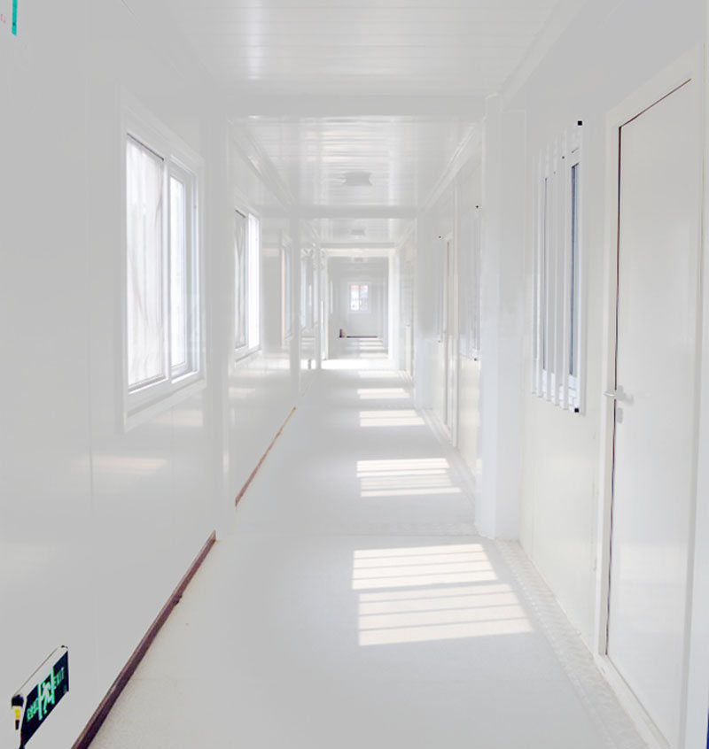 打包式箱房?jī)?nèi)部走廊 打包式箱房?jī)?nèi)部走廊